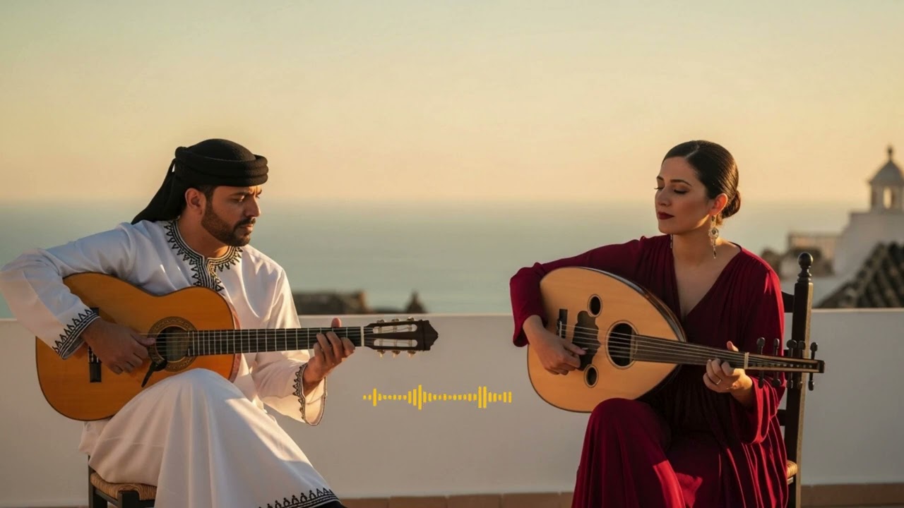 Relaxing Oud & Spanish Guitar – Calm Andalusian Evening