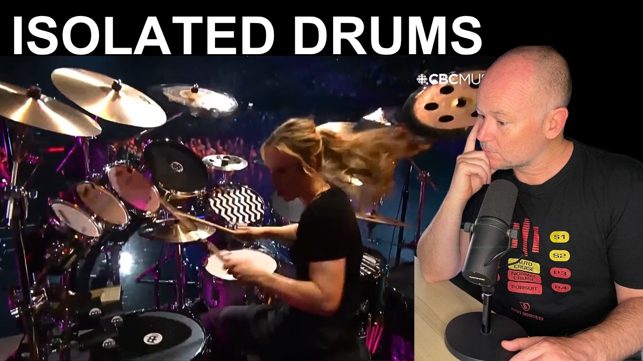 Drum Teacher Reacts: Isolated Rush Drums (This Changes Everything)