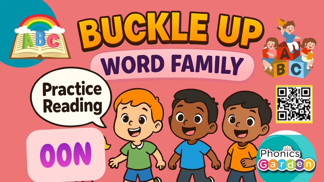 OON | Buckle Up | Word Family | Practice Reading