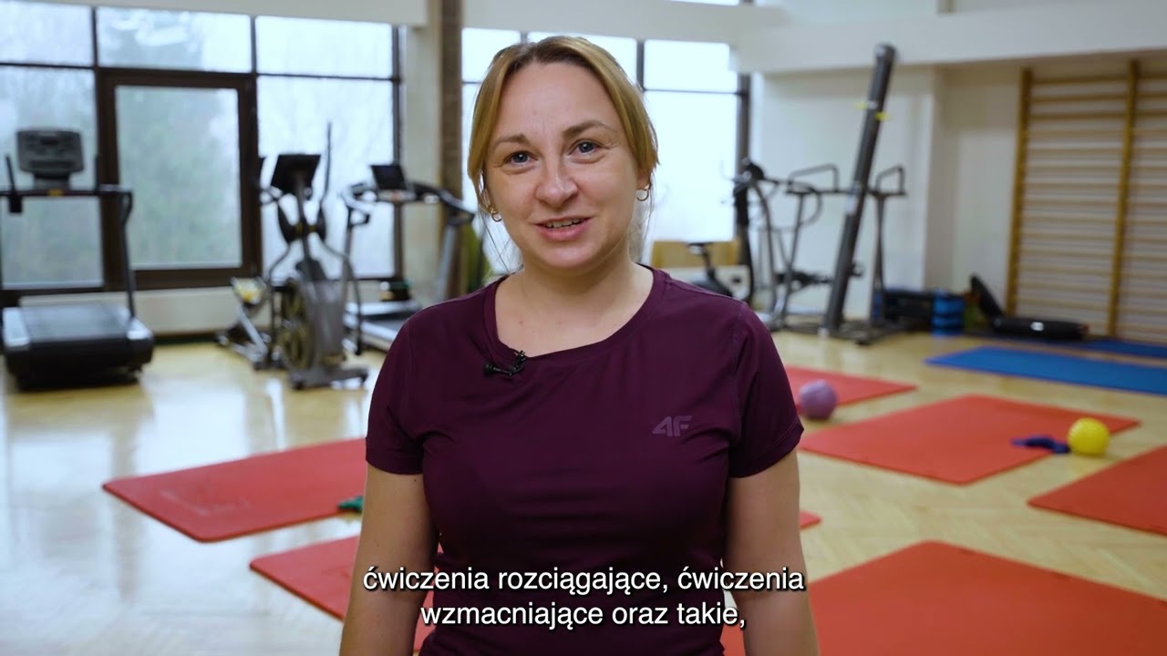 Ruch i zdrowe odżywianie to moje wyzwanie | Zajęcia na sali ćwiczeń dla dzieci z nadwagą/ otyłością