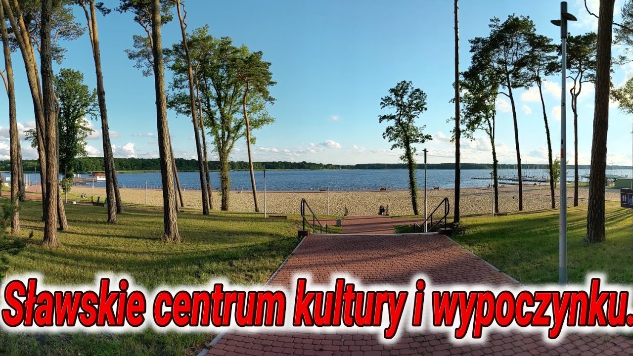 Pole namiotowe. Centrum Kultury i wypoczynku w Sławie, plaża, czy warto ?  Stalewiaki w podróży.