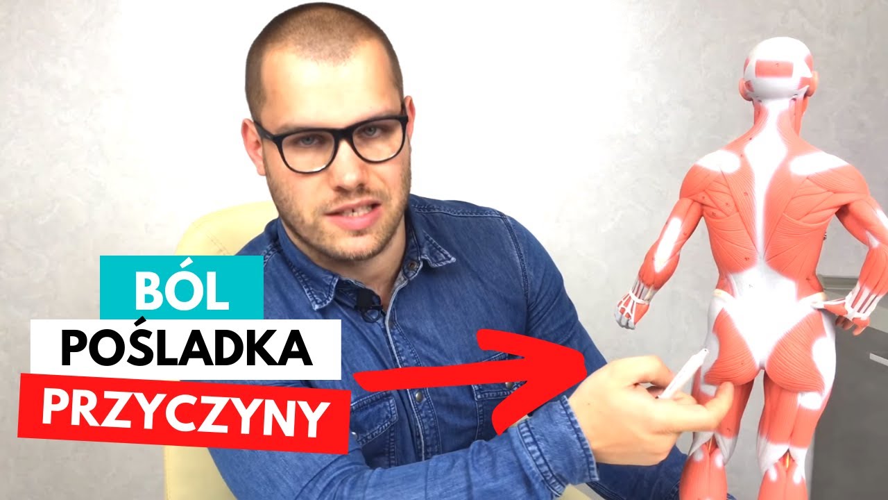 BÓL POŚLADKA (ból w pośladku) - TOP 3 PRZYCZYNY !