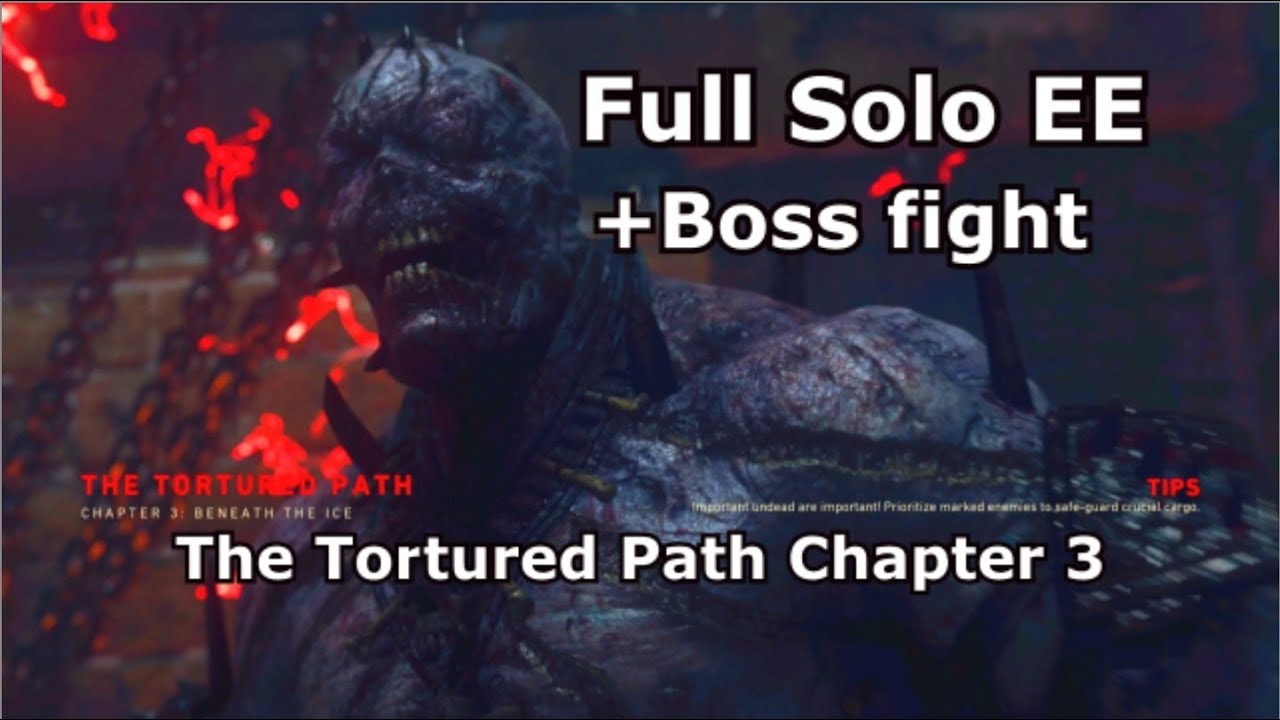 The Tortured Path Chapter 3 Beneath The Ice Full Solo Easter Egg