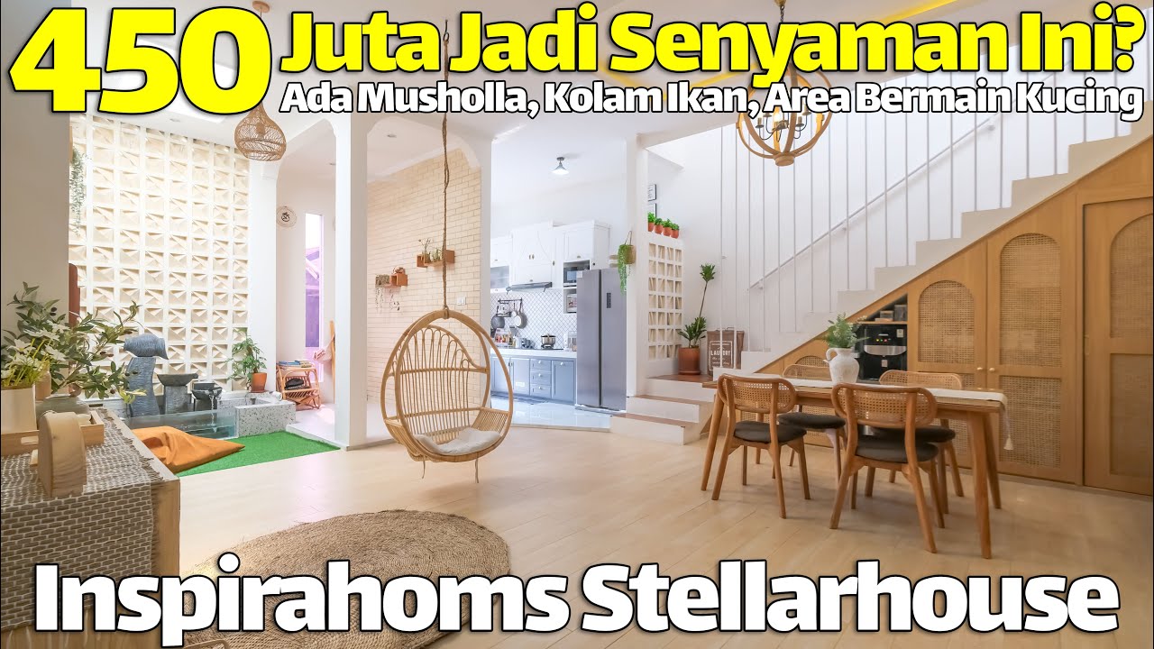 Rumah Lucuk Punya Ayunan di Tengahnya! Inspirahoms: Stellarhouse