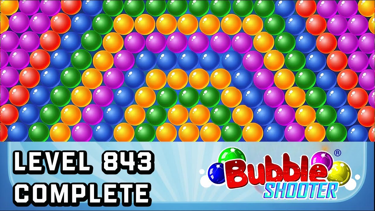 🔥 Bubble Shooter Classic Pop 🟢 Level 843 &ndash; Step-by-Step Guide to Victory 🎯 Bubble Shooter Game Play