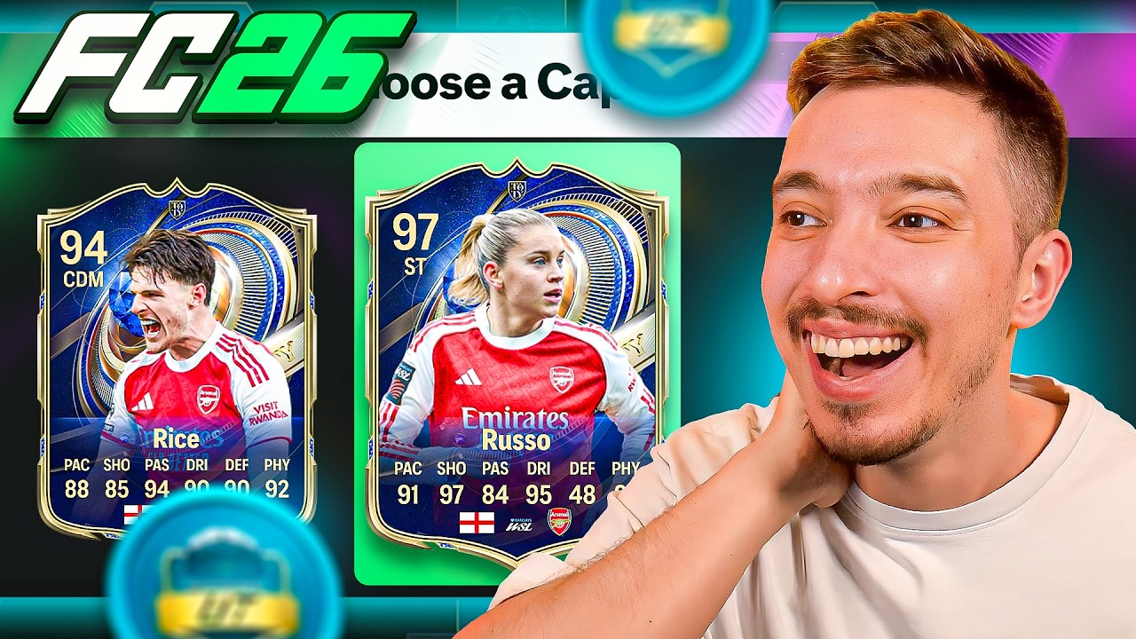 SE DESCHIDE ROBINETUL DE CARDURI TOTY LA DRAFT CU TUNARII RICE SI RUSSO! EA FC 26 ROMANIA