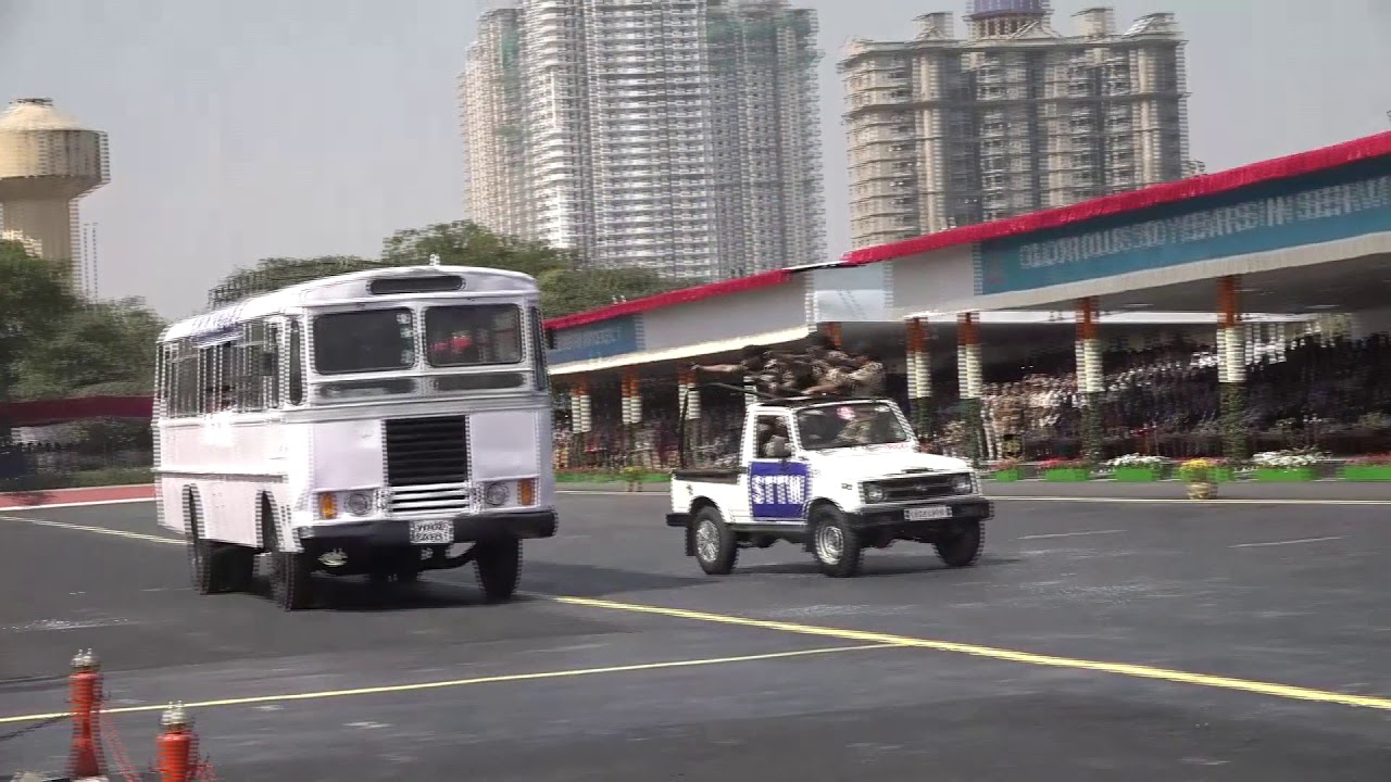 Anti Hijacking Demonstration by Special Tactics Training Wing of CISF