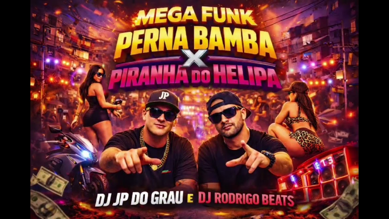 MEGA FUNK PERNA BAMBA X PIRANHA DO HELIPA - DJ Rodrigo Beats & 