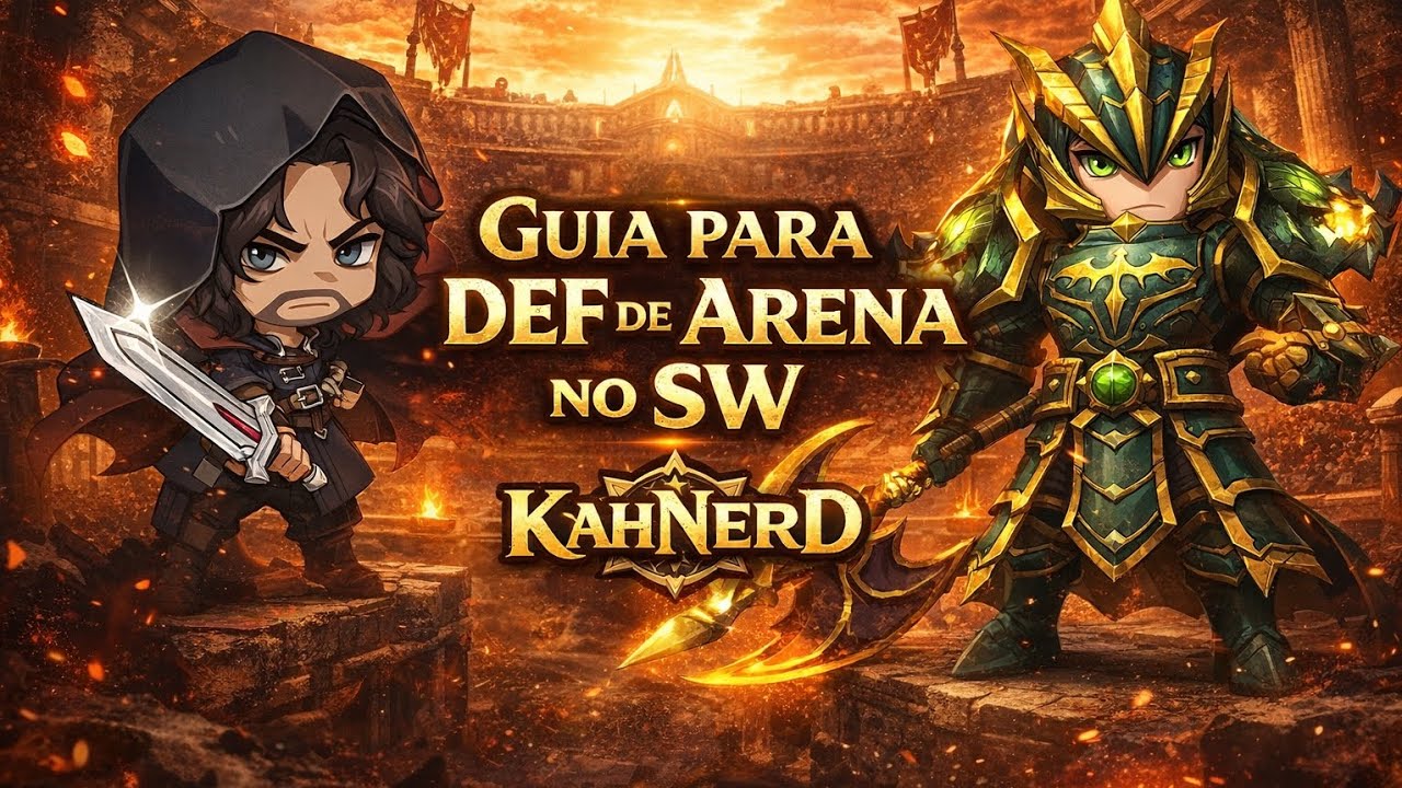 APRENDA A CRIAR DEFESAS PARA ARENA E PEGAR SEU G1+ NO SUMMONERS WARS !!