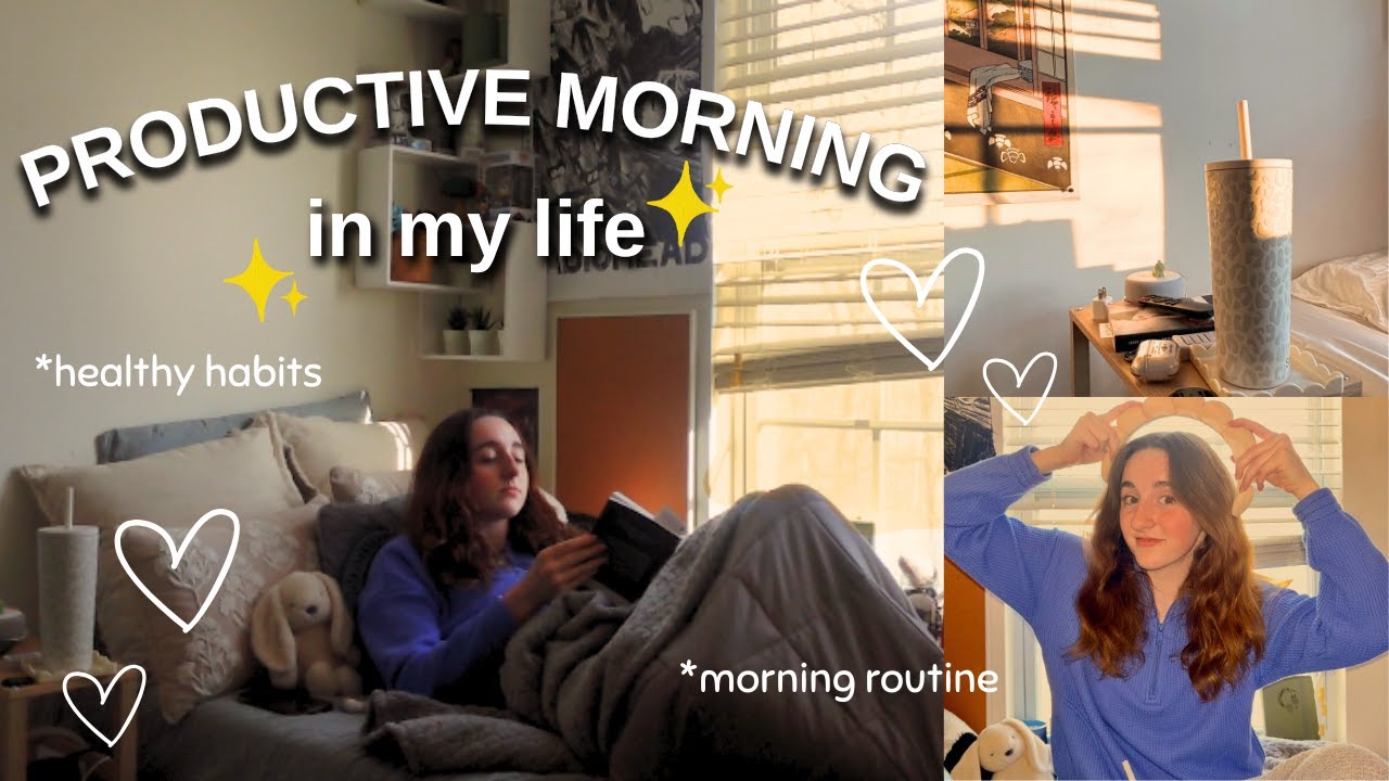 SPEND A PRODUCTIVE MORNING WITH ME | goals, journaling, & more ✨ | 2ENIOR 6ZN | ep 5 | Aoife Baxter