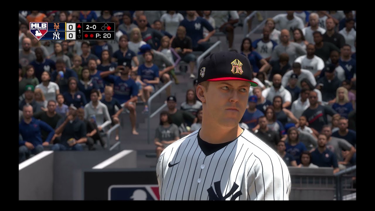 MLB the show 21 franchise mode gameplay: New York Mets vs New York Yankees - (PS4) [4K60FPS]