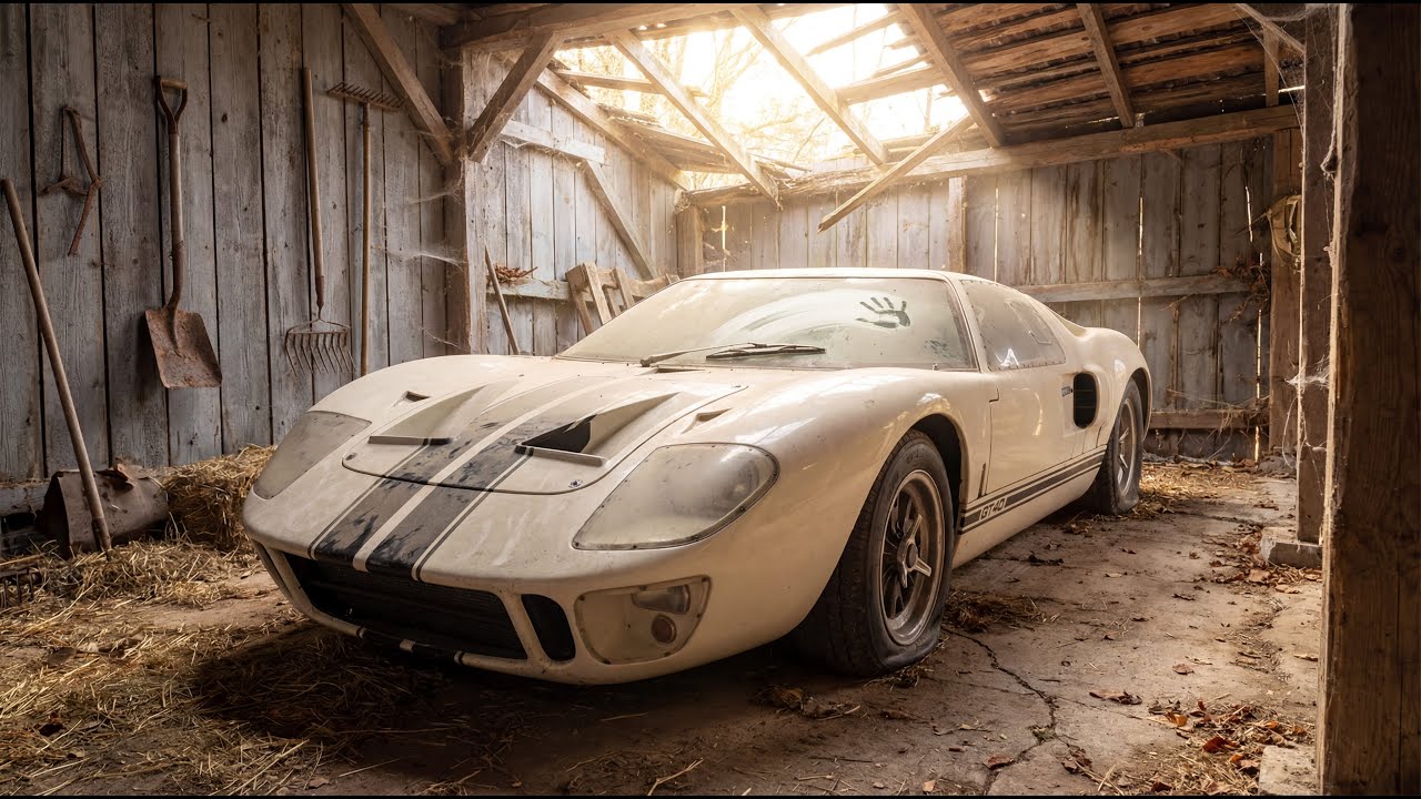 ASMR Car Restoration | Wimbledon White Ford GT40 1966 Restoration | From Abandoned Condition to New
