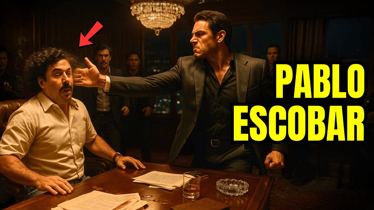 El JEFE DE LA MAFIA Golpea A Pablo ESCOBAR Durante Una Discusión De Negocios… Y Regresa En Un ATAÚD.
