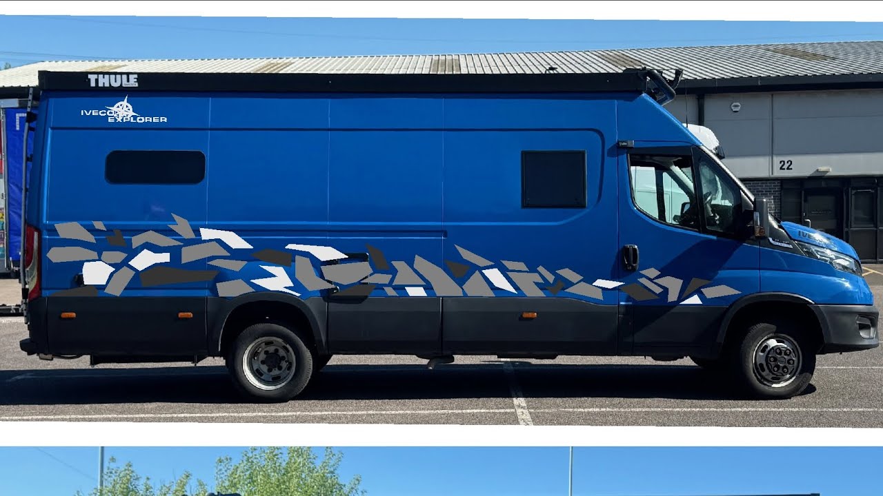 Will these decals suit our Iveco campervan. Campervan walk around.