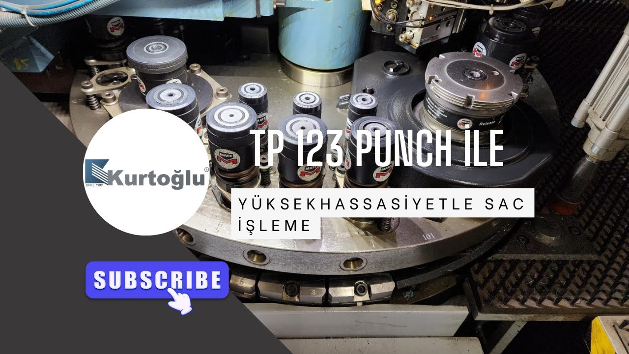 TP 123 PUNCH İLE SAC İŞLEME #metal #cnc #punch #doors #sheet