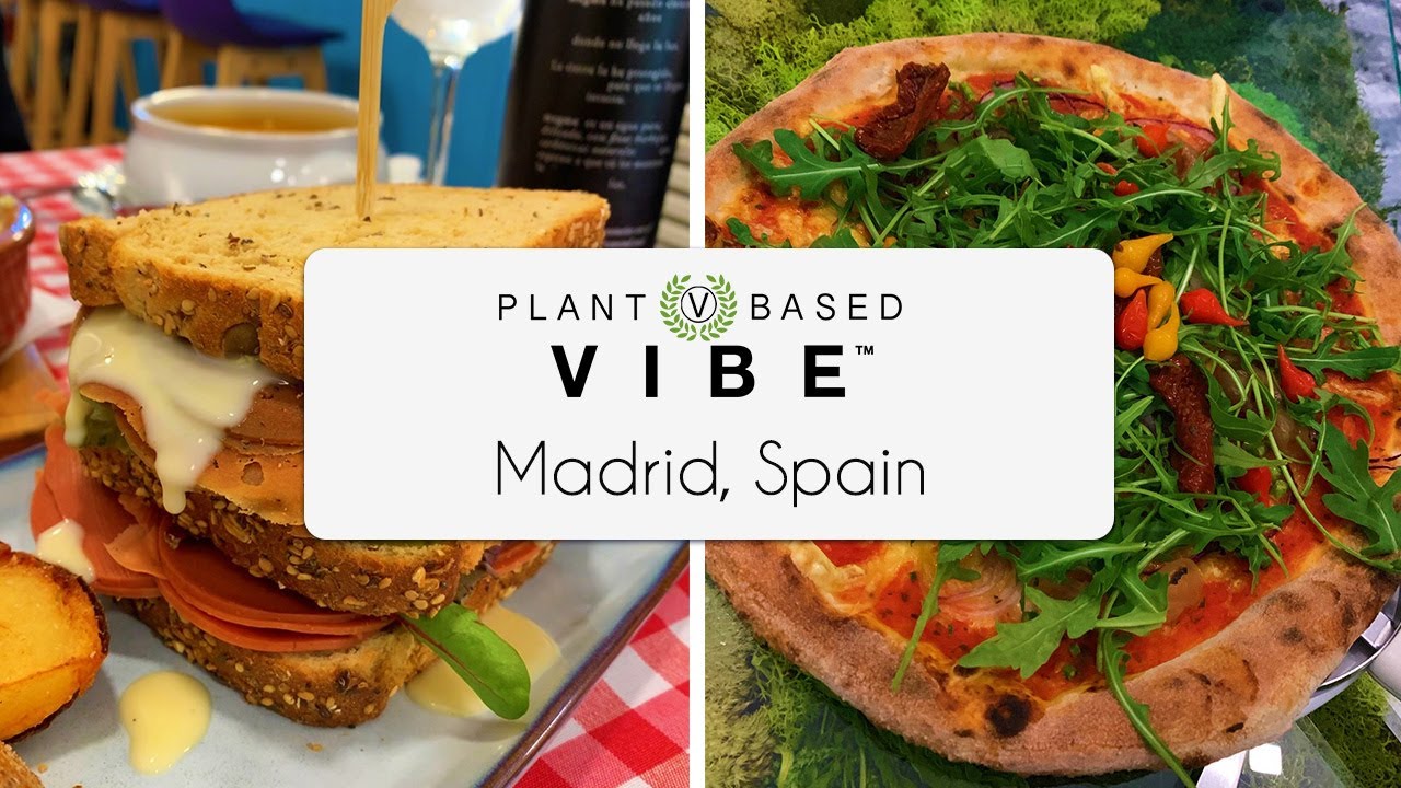 Vegan food and travel in Madrid, Spain