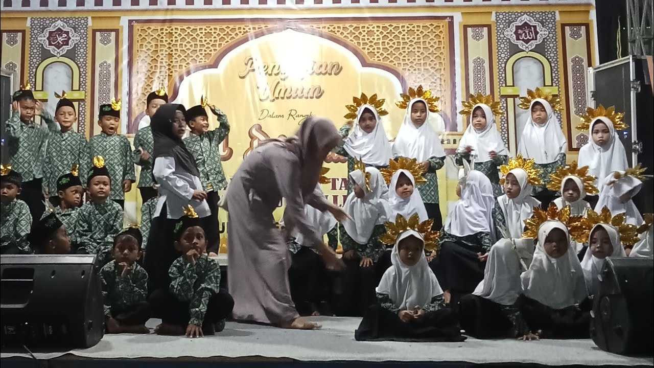 PENAMPILAN KELAS TK A DAN MI IANATUL MUTA ALIMIN 01 DESA KUBANGWUNGU 