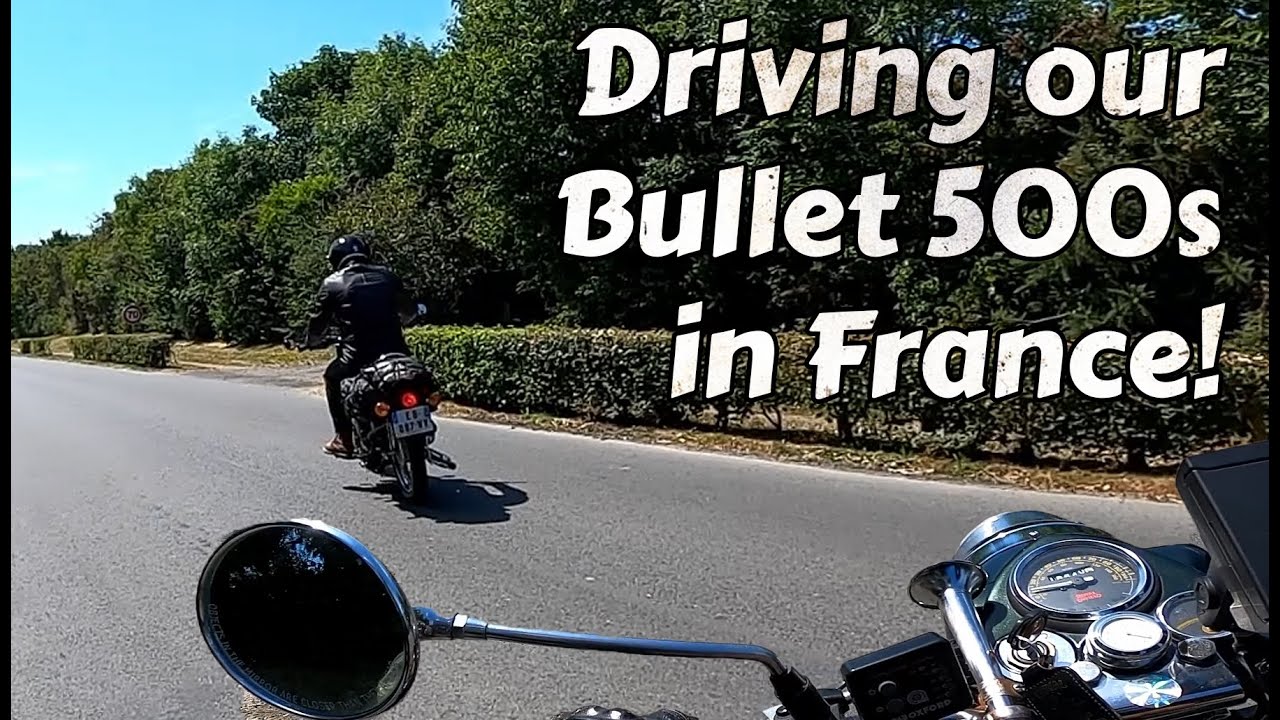 Два Royal Enfield Bullet 500 путешествуют по пляжам Нормандии | Bren Voyage, эпизод 2
