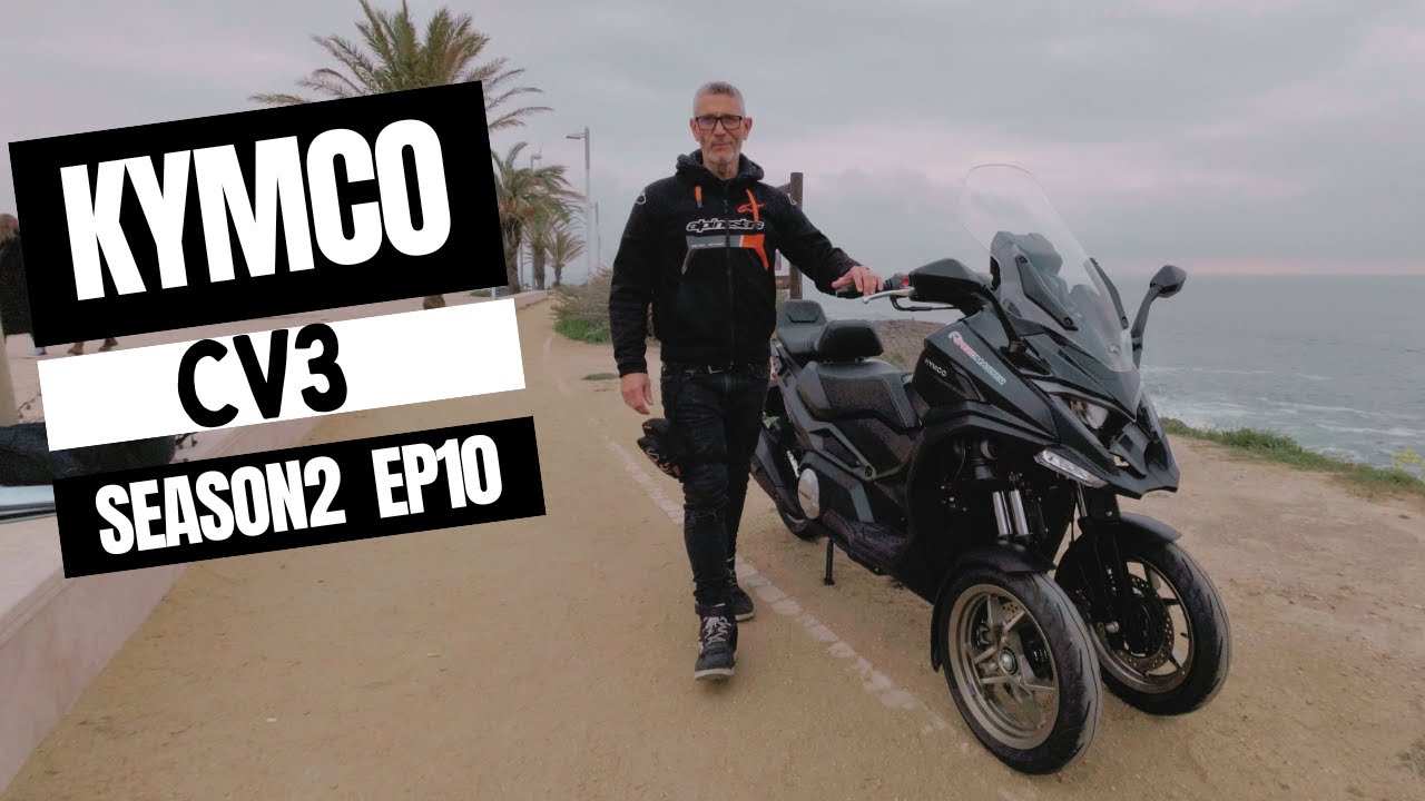 Kymco CV3 |  Test Ride a UMA 550CC IMPRESSIONANTE!