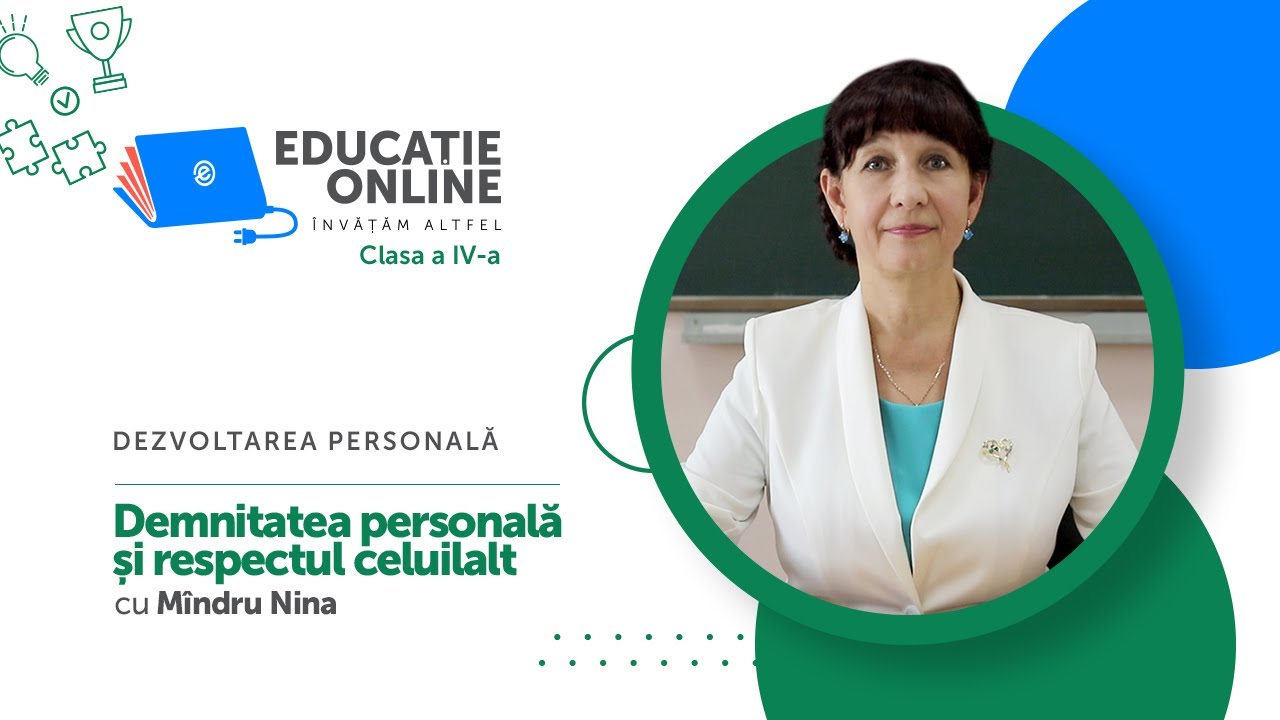 Dezvoltarea personală, clasa a IV-a, Demnitatea personală și respectul celuilalt