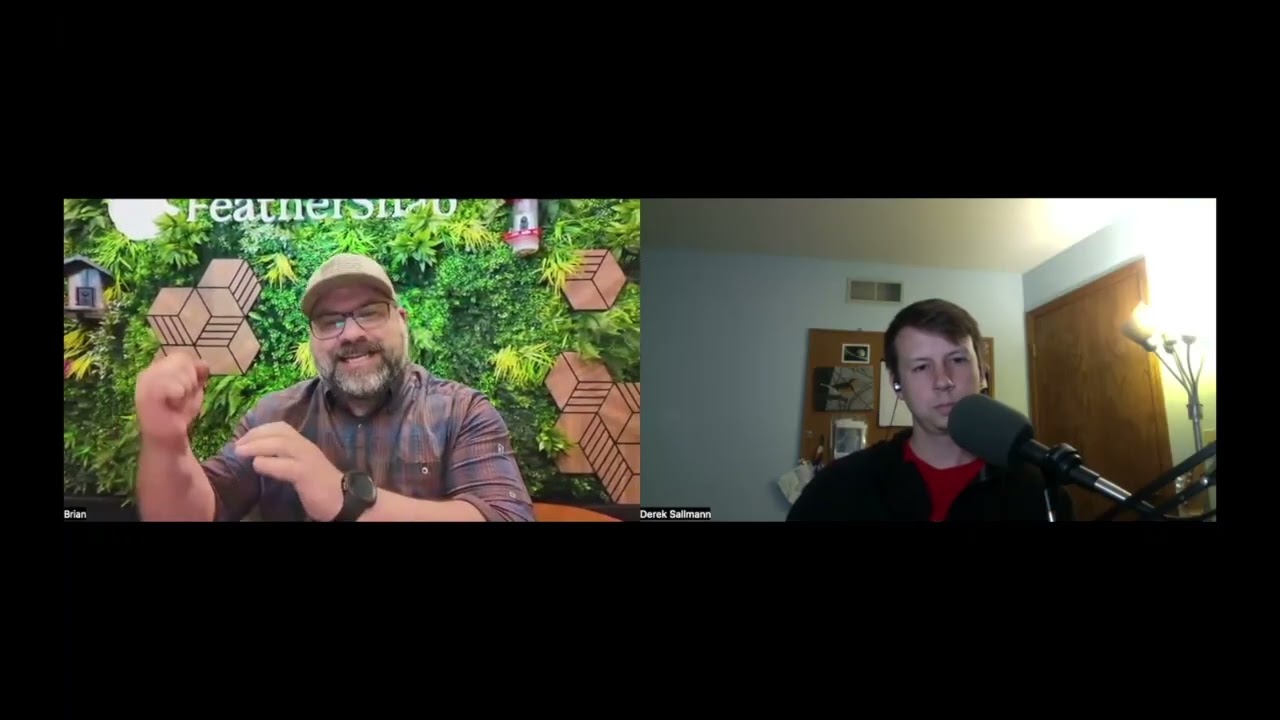 Badgerland Birding Podcast Ep 110 - Smart Bird Feeders with Brian Wrightsman of Feathersnap