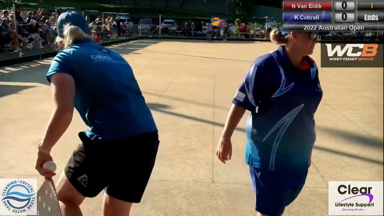 Semi - Battle of the Aussie female stars. Team N Van Eldik vs Team K Cottrell
