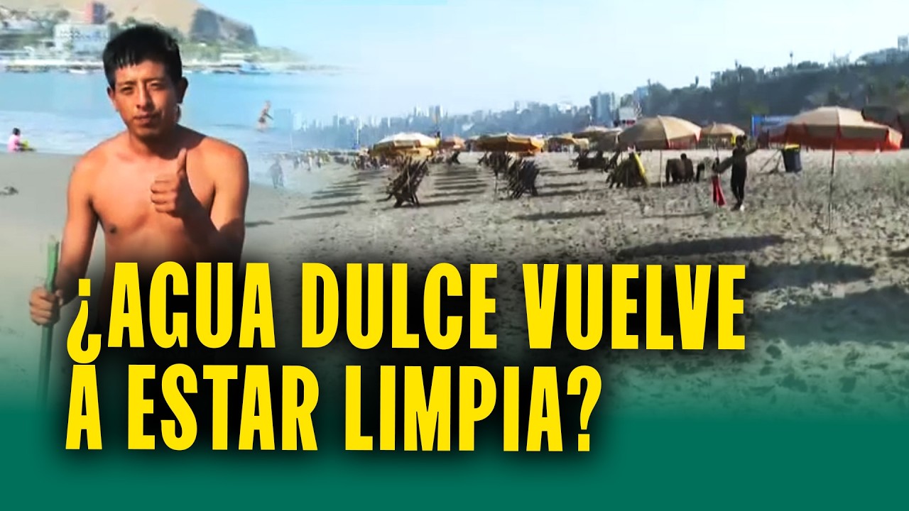 Reabren playa Agua Dulce y ahora está más limpia que antes: 