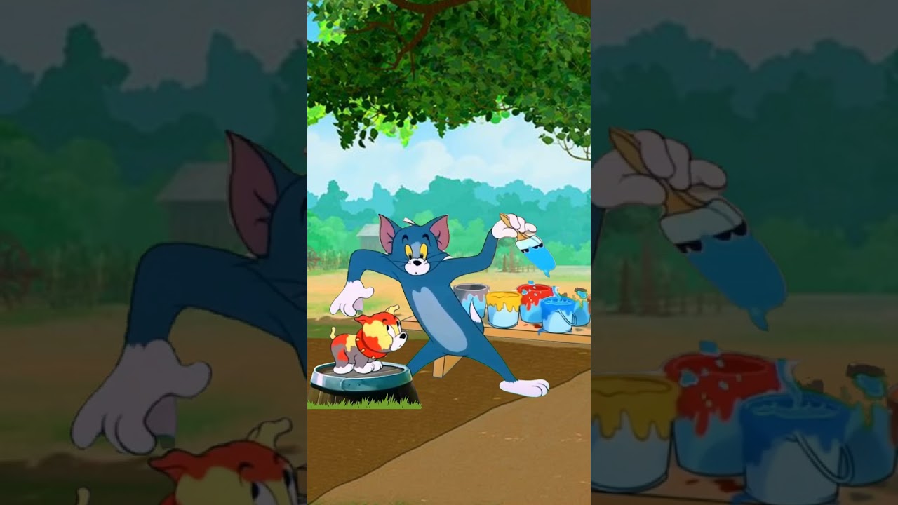 Tom and Jerry - The Bathed Dog #shorts