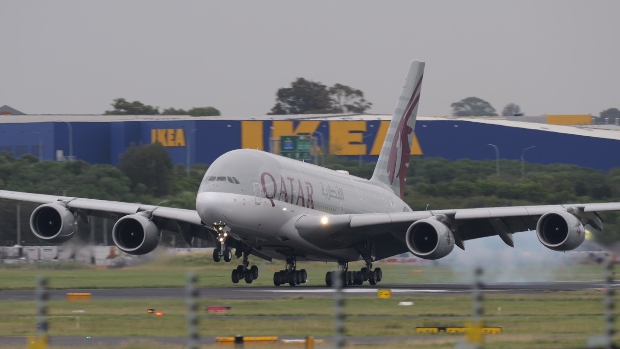 [4K] 20+ Minutes of Planes at Sydney Airport