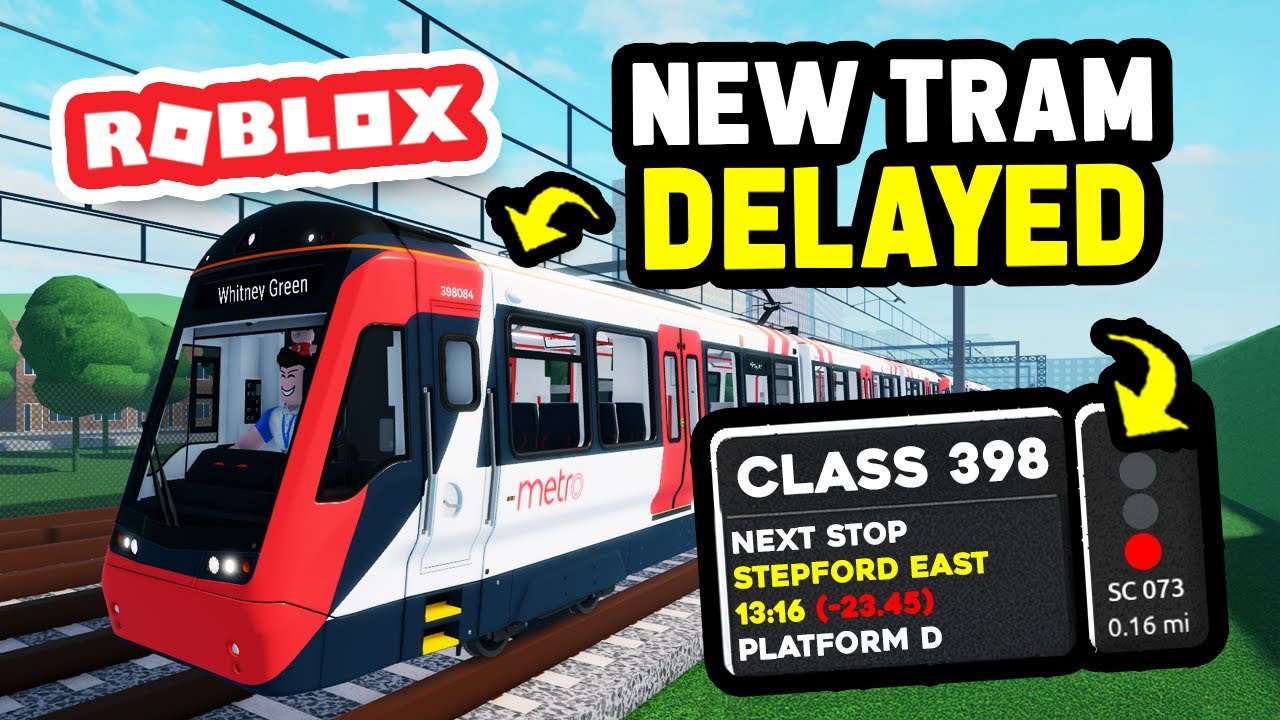 How DELAYED Can TRAMS Get? in Stepford County Railway (Roblox)
