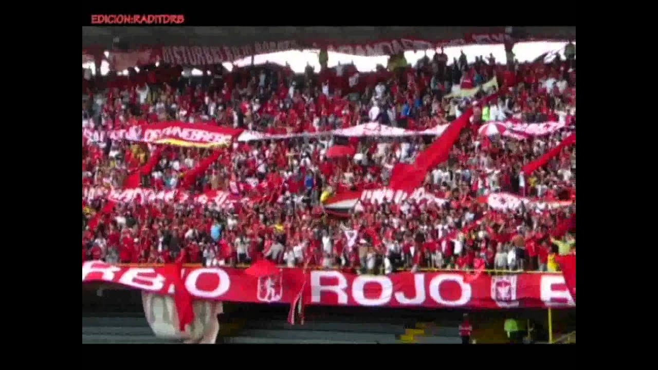 DISTURBIO ROJO BOGOTA-TODAS LAS CANCHAS VS EXPRESO ROJO 2012