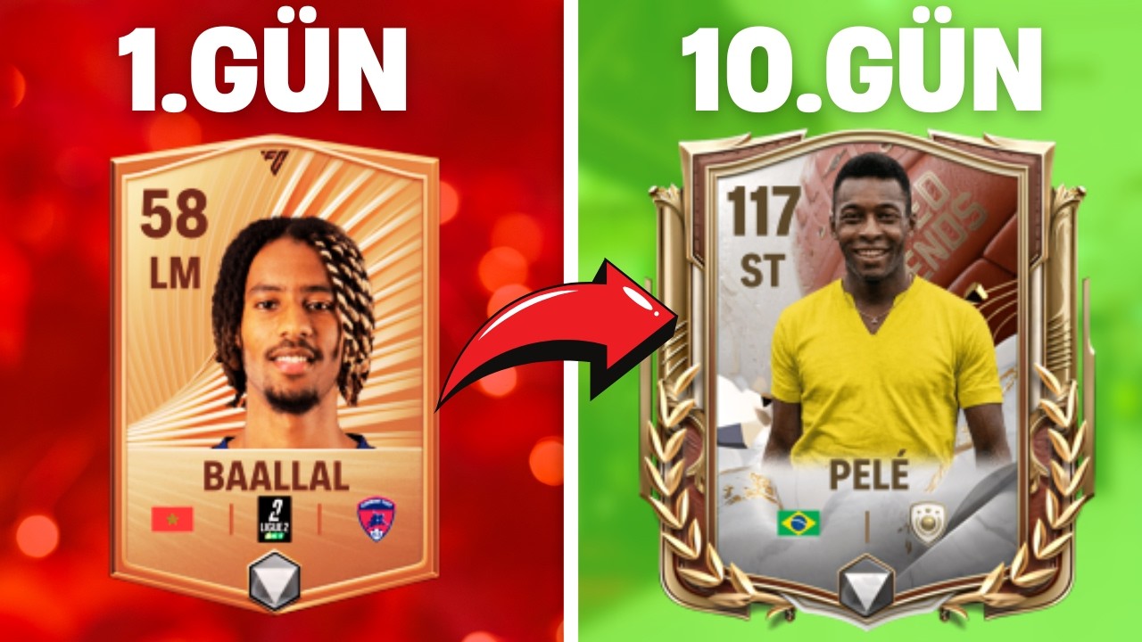 10 GÜNDE 0’dan MAX GEN’e! 😱 FC Mobile 26 Sıfırdan Hesap Kasma