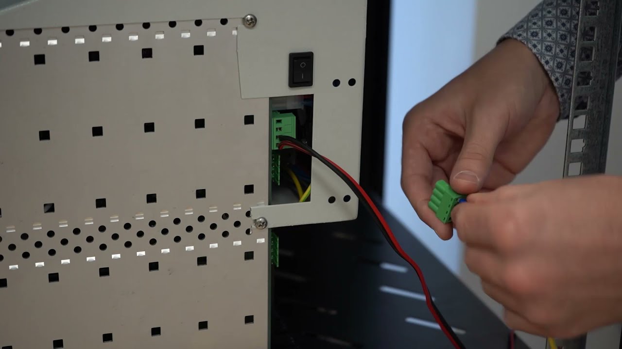 2.2 Монтаж кассеты imSwitch5 в стойку