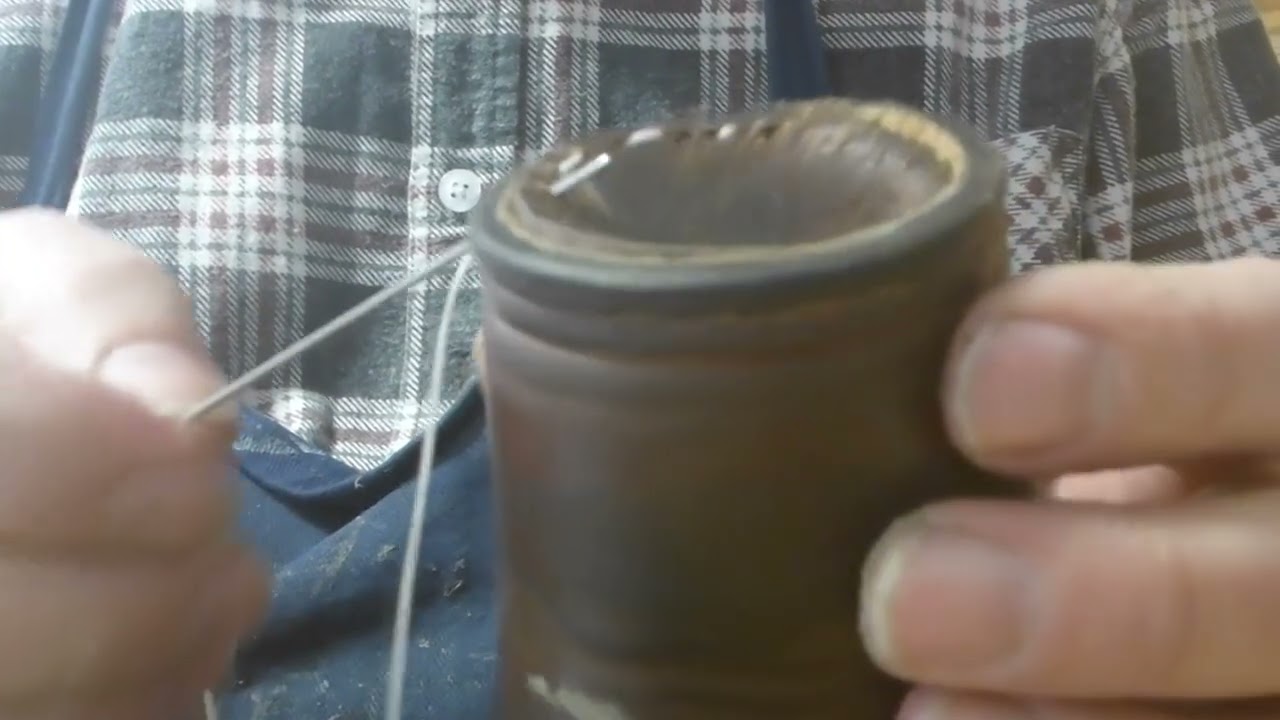 Knobelbecher/ Würfelbecher nähen.