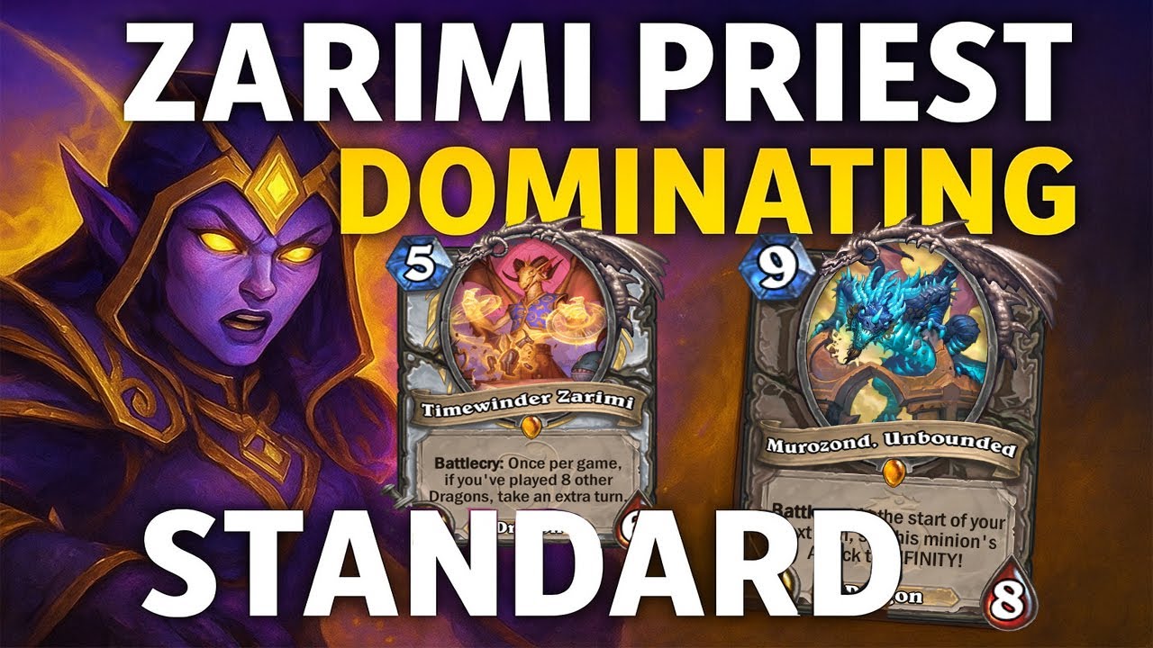 🔥 ZARIMI PRIEST IS BACK — AND IT’S DOMINATING STANDARD AFTER THE BALANCE PATCH! 🔥