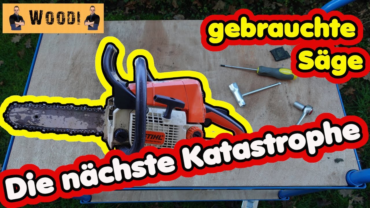 Gebrauchte Motorsäge reparieren - Die nächste Katastrophe - Stihl 021