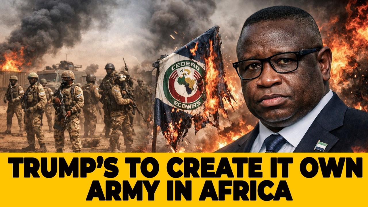 ECOWAS ( WEST AFRICA COUNTRIES) TO CREATE IT OWN ARMY!!!
