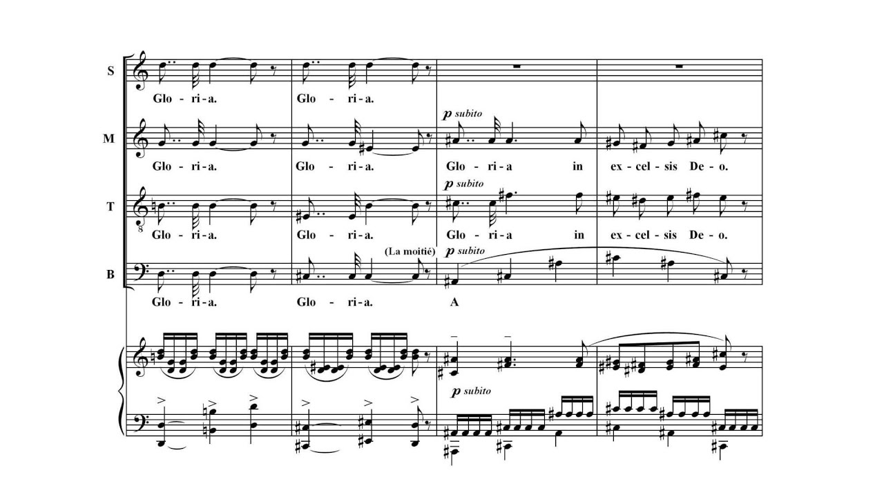 Francis Poulenc - Gloria, FP 177