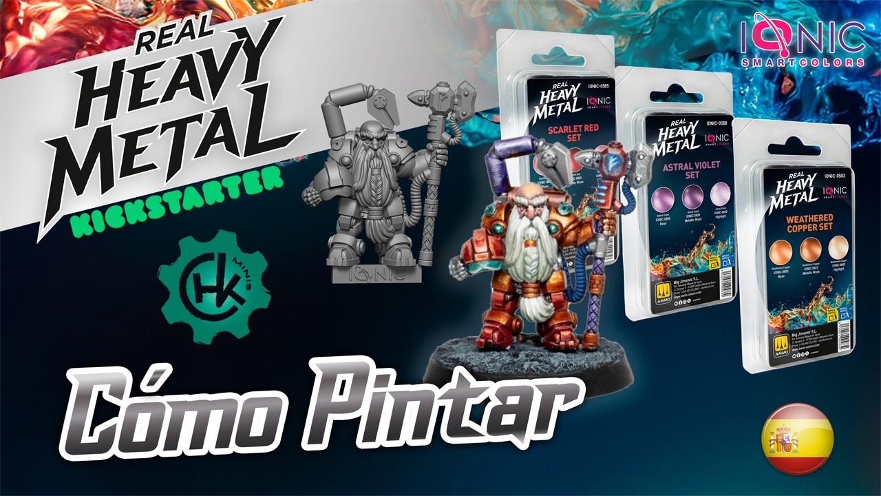 CHK Minis – Cómo pintar con Real Heavy Metal de Ionic