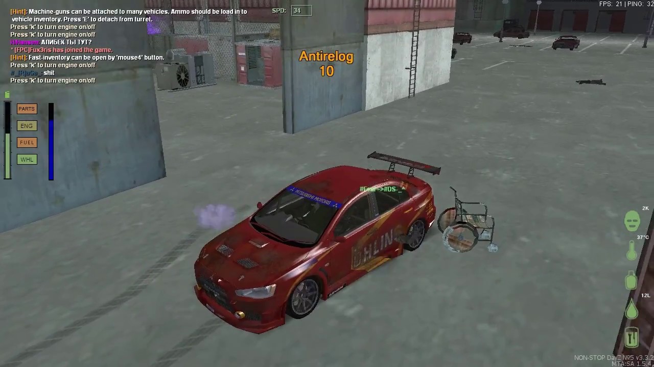 MTA:DAYZ NON-STOP#1 EZ LIGHT ARMOR