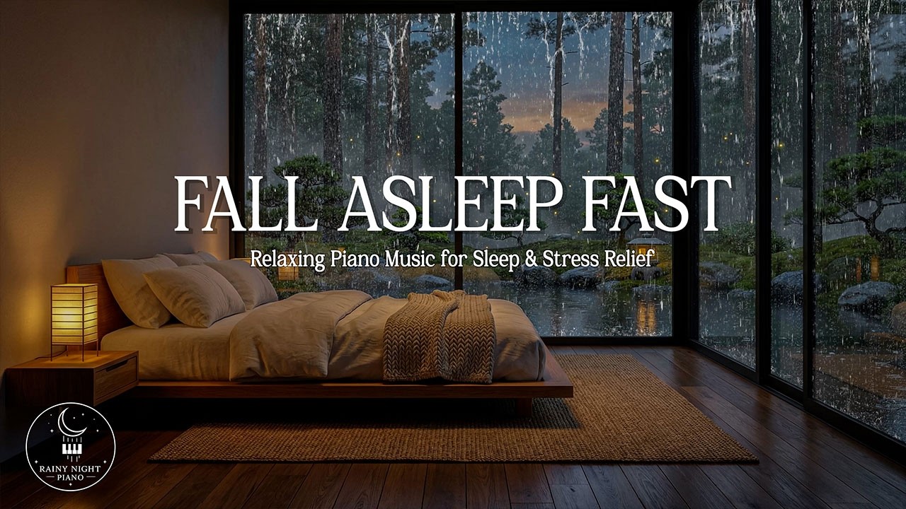 8 Hours of Deep Sleep Music 🌙 Relaxing Piano for Stress Relief, Focus & Falling Asleep Fast
