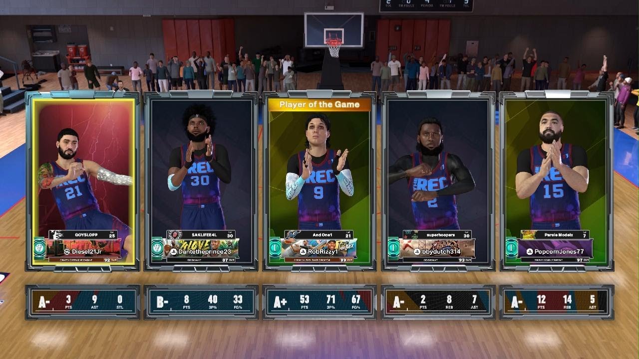With SF who rarely passes, Jokic build wins 1st NBA 2K26 REC game (97 Overall: 12 PTS 14 REB 5 AST)