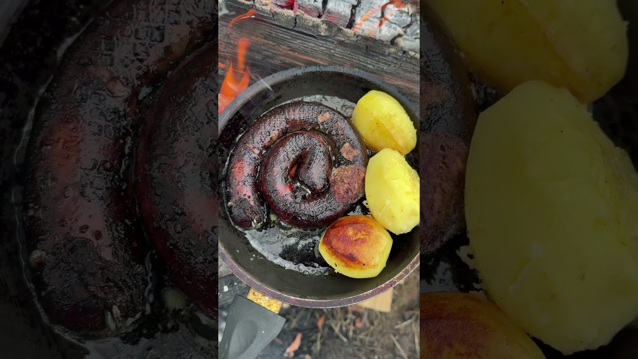 Мужской обед на мангале