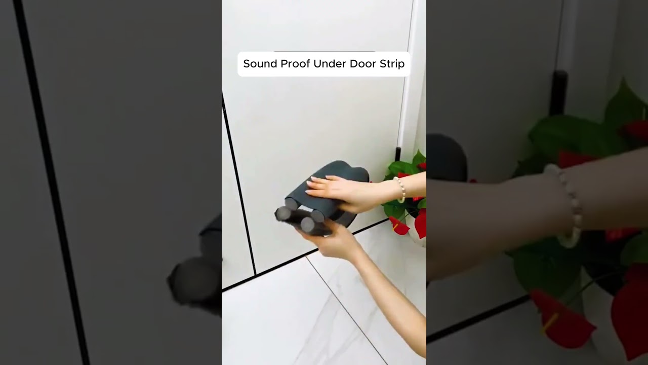 ✅ How to reduce noise at home. ( # 2623 ) - Sound Proof Under Door Strip