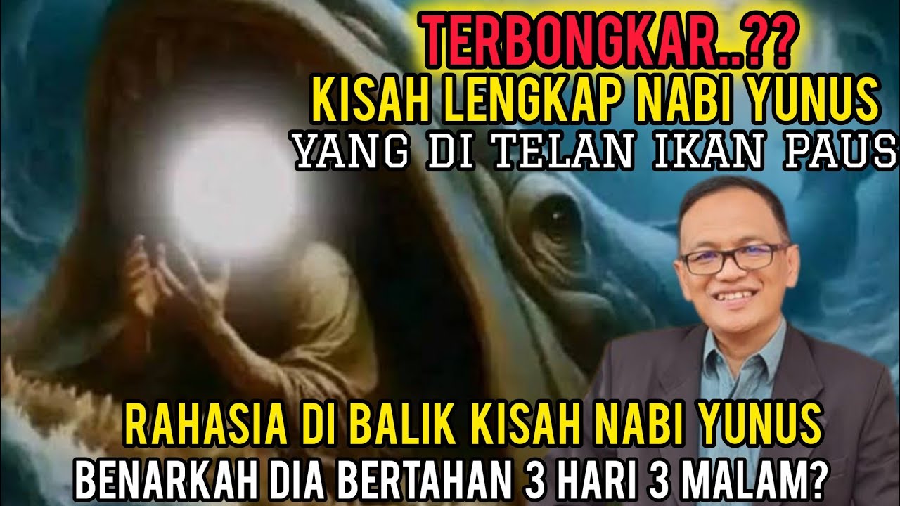 TERBONGKAR ‼️NABI YUNUS DI TELAN IKAN PAUS ITU NYATA ATAU DONGENG 