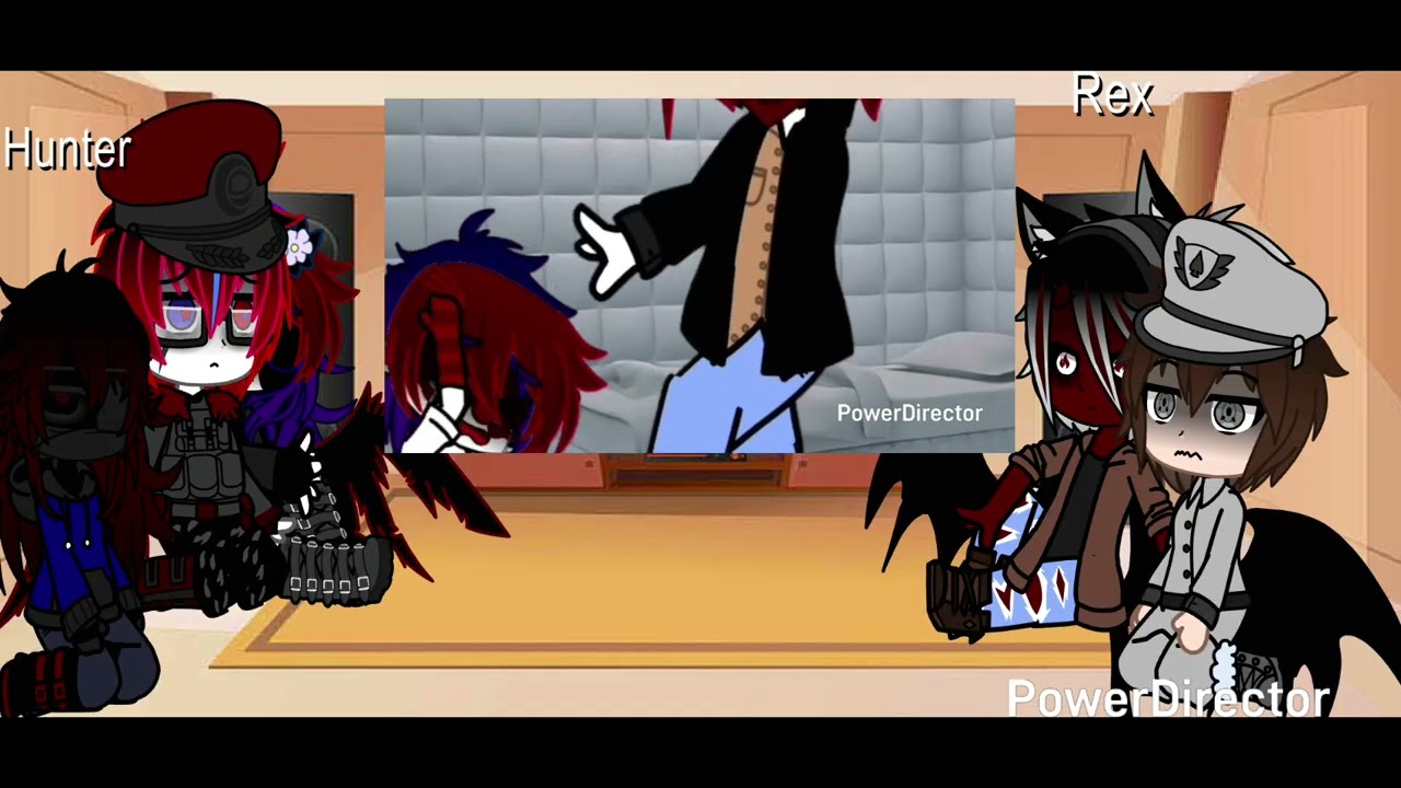 TUF characters and my boyfriend's ocs react to Glitch's lore
