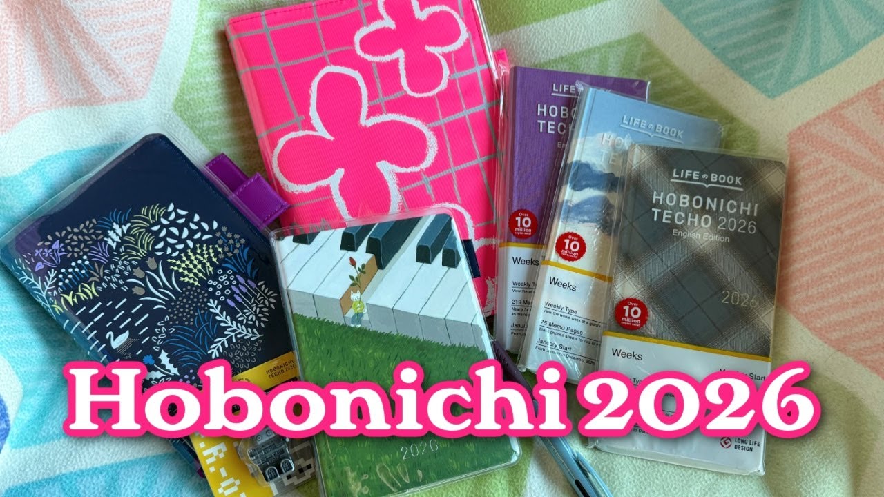 HOBONICHI 2026 UNBOXING