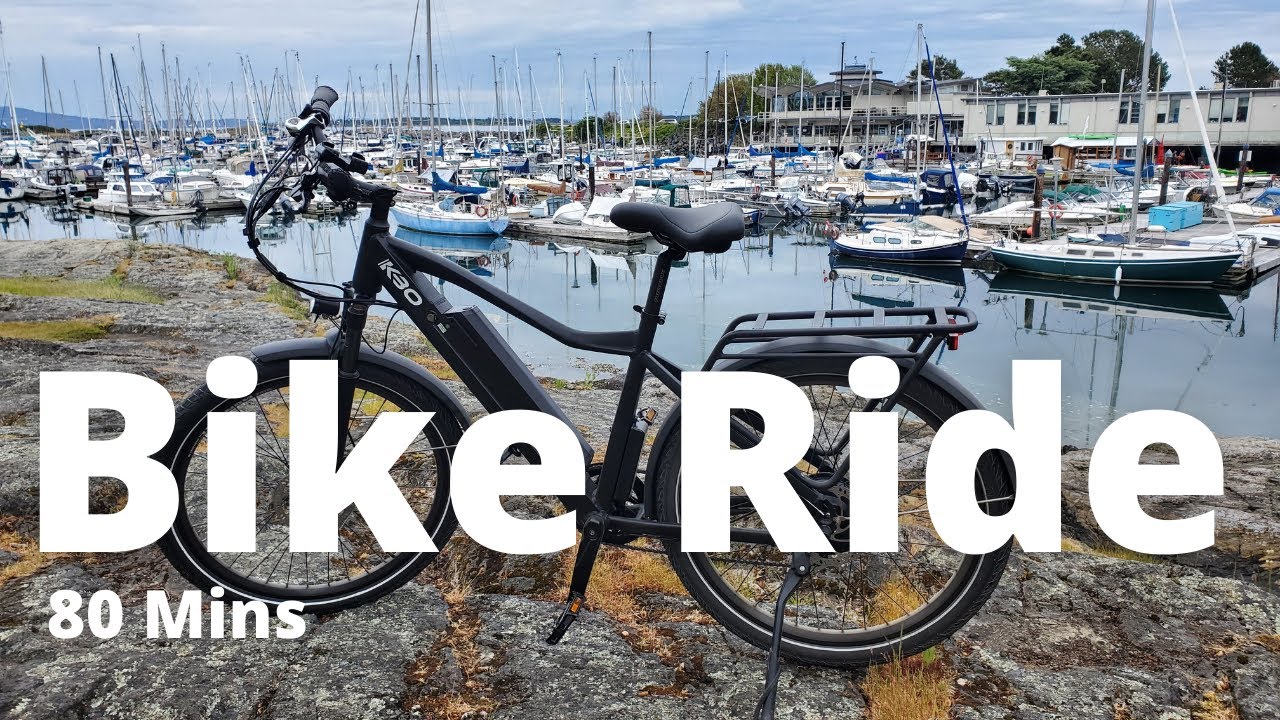 80 Minute Bike Ride Victoria to Saanich to Oak Bay British Columbia Canada