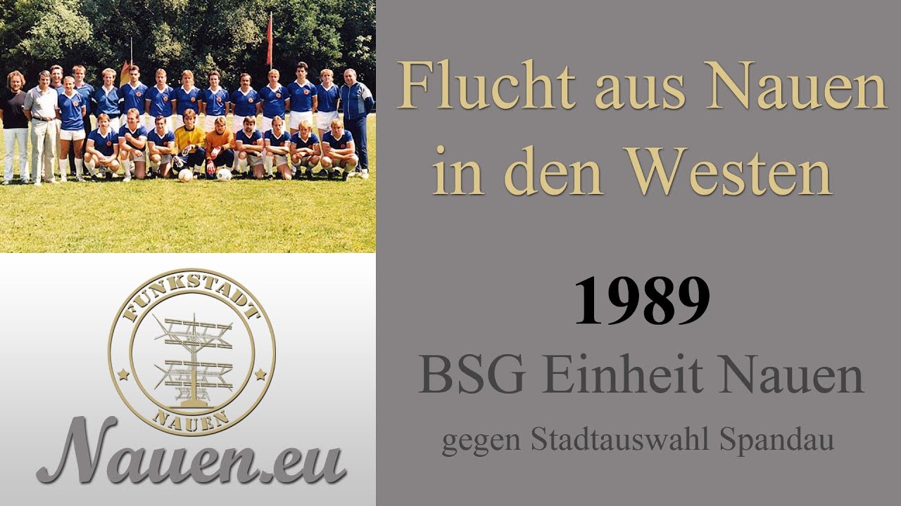 Flucht aus Nauen in den Westen