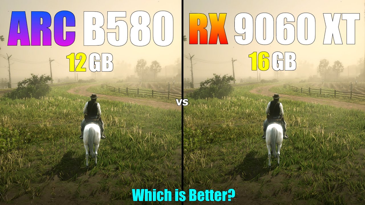 RX 9060 XT 16GB vs ARC B580 12GB : 14 Games Tested - Which is Better?
